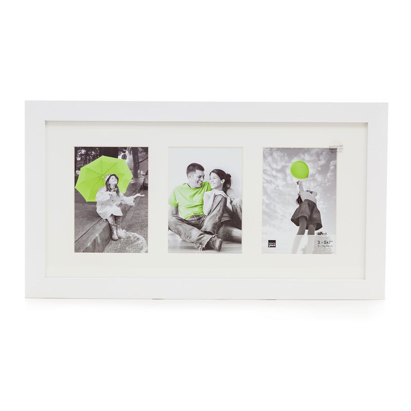 Kiera Grace Langford Collage Frame - White - 3-5x7 Inch - PH40524-1