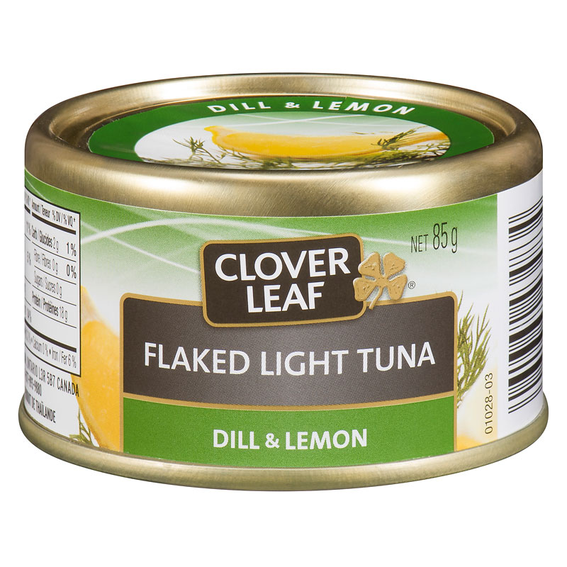 Clover Leaf Flaked Light Tuna - Dill & Lemon - 85g