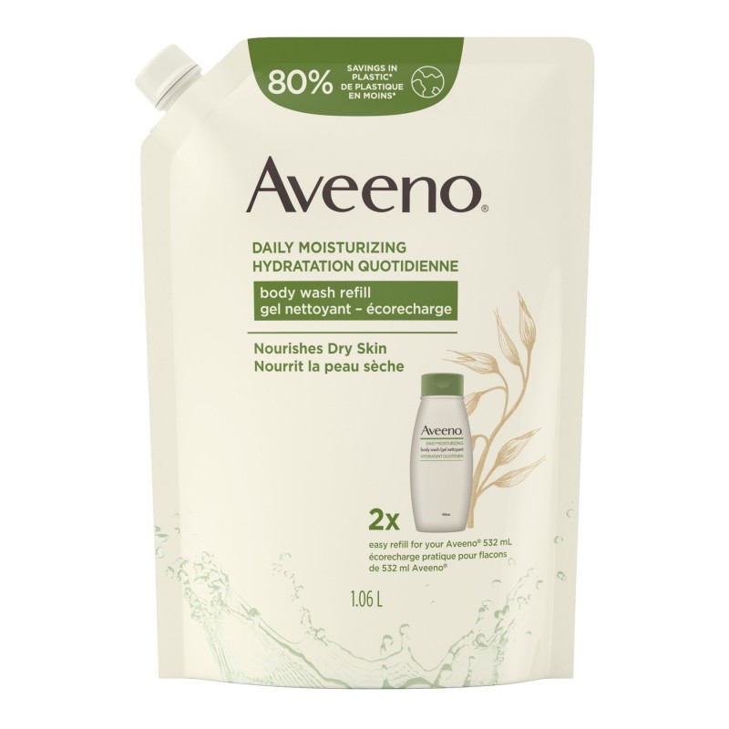 Aveeno Daily Moisturizing Body Wash Refill - 1.06L