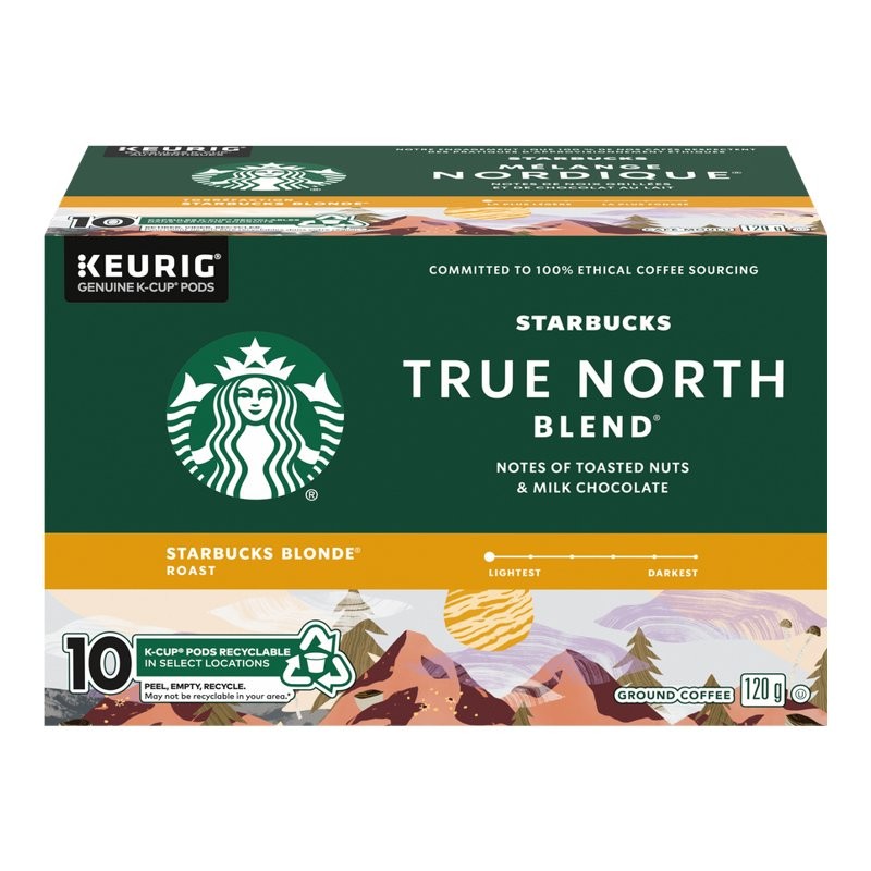 Starbucks K-Cup Coffee - True North Blend - 10s
