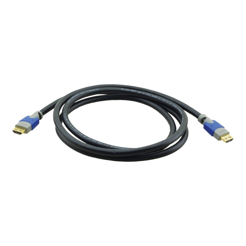 Kramer C-HM/HM/PRO Series C-HM/HM/PRO-6 HDMI Cable with Ethernet - Black - 1.8m