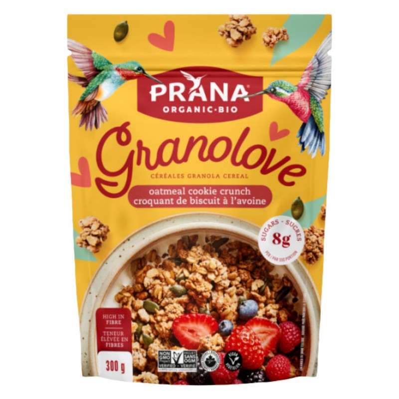 Prana Granolove Oatmeal Crunch - 300g