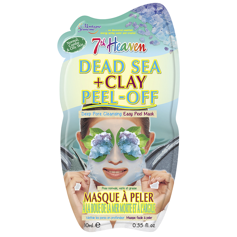 Montagne Jeunesse 7th Heaven Peel Off Clay Mask - Dead Sea + Clay - 10ml