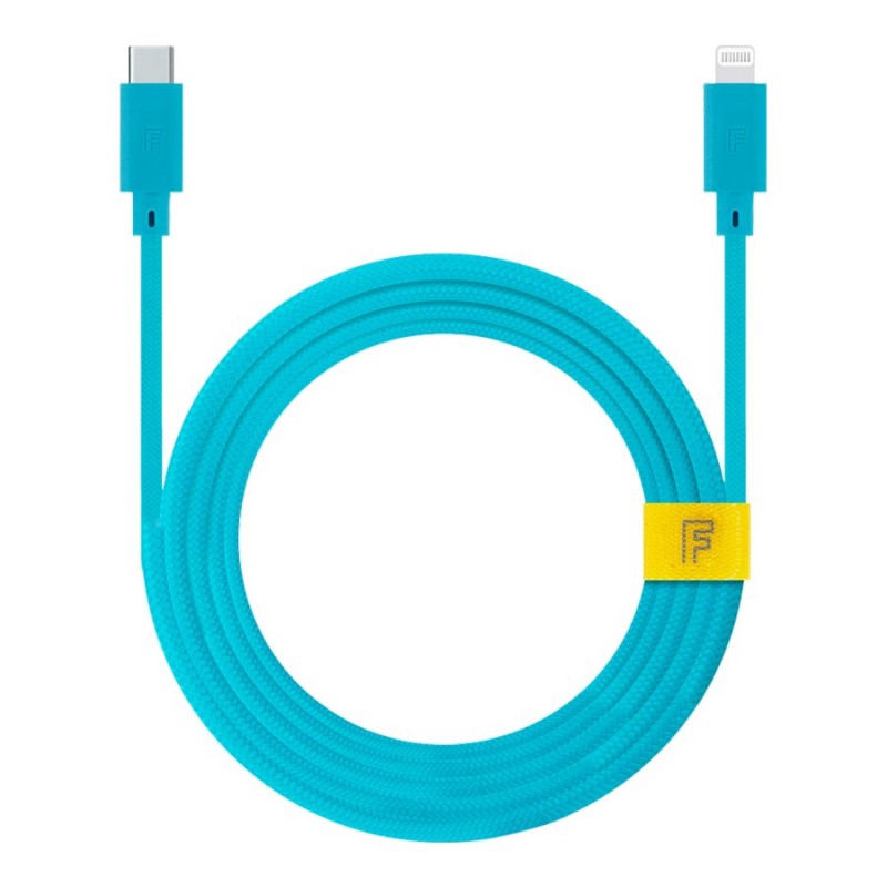 FURO USB-C to Lightning Cable - Turquoise - 3m