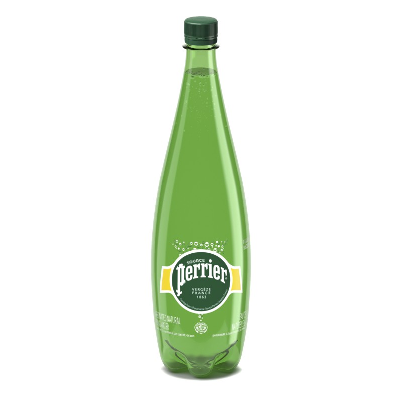 Perrier Carbonated Natural Spring Mineral Water - 1L