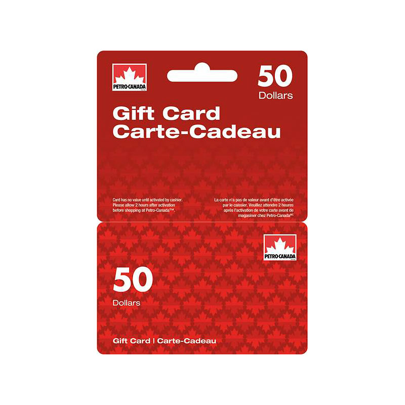 Petro-Canada Gift Card - $50