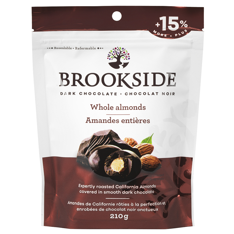 Brookside Dark Chocolate - Whole Almonds - 210g