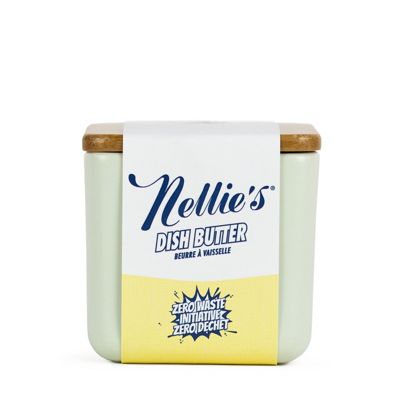 Nellie's Dish Butter Soap Bar - White