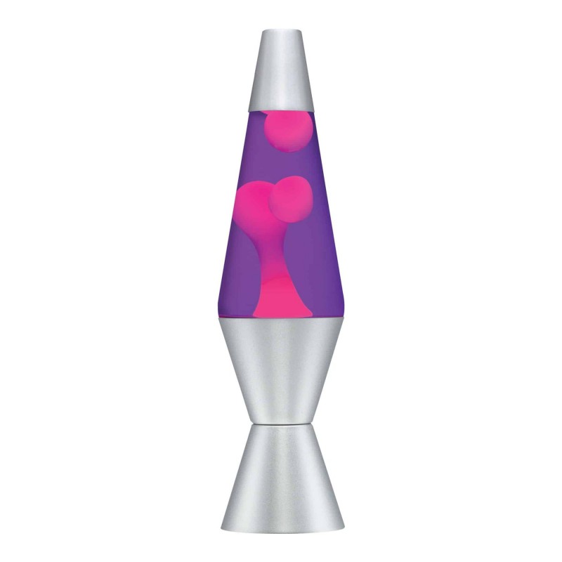 Schylling Lava Lamp - Silver, Purple, Pink