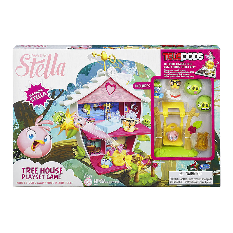 Play set games. Angry Birds Stella Telepods.