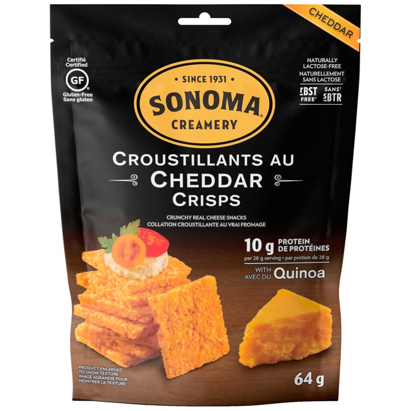 Sonoma Cheddar Cheese Crisps - 64g