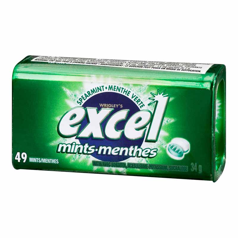 Excel Mints - Spearmint - 34g