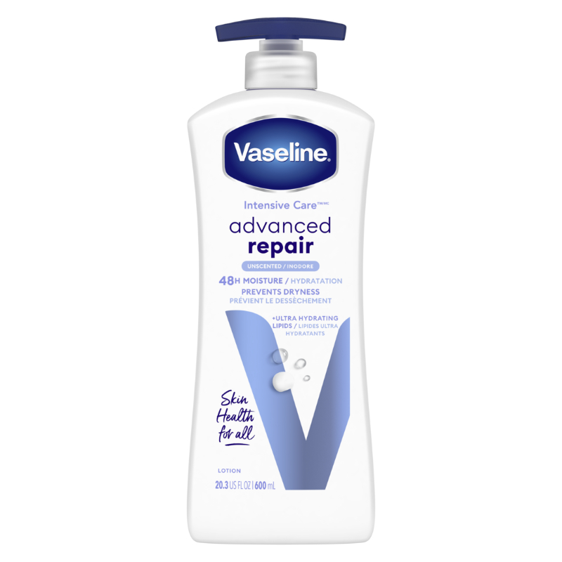 Vaseline Intensive Care Advanced Repair Unscented Lotion - 600ml