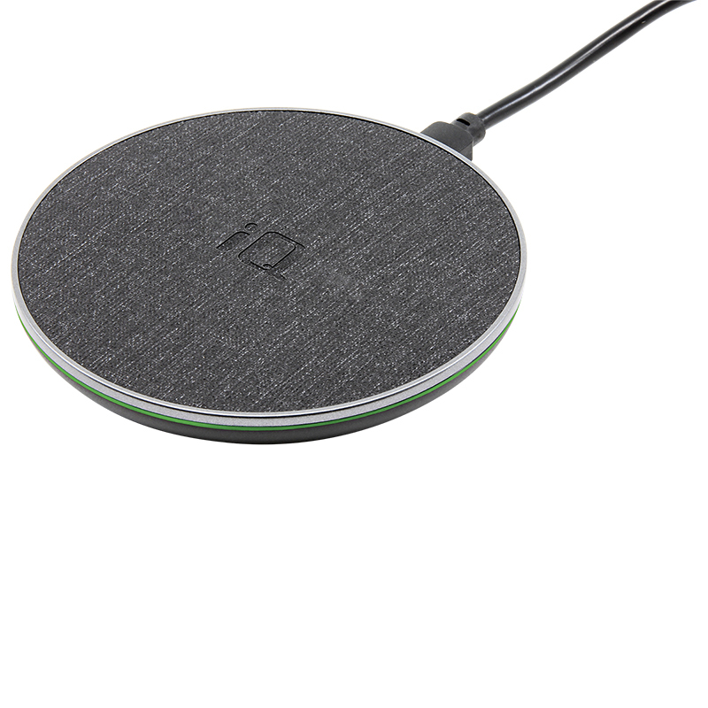 IQ Fabric Wireless Qi Charger - Grey - IQWC12F