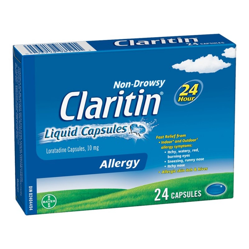 Claritin Non-Drowsy Liquid Capsules - 24's