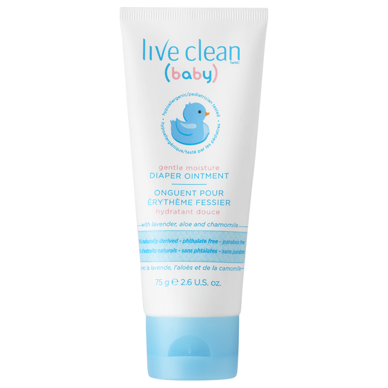 Live Clean Diaper Rash Ointment - 75g