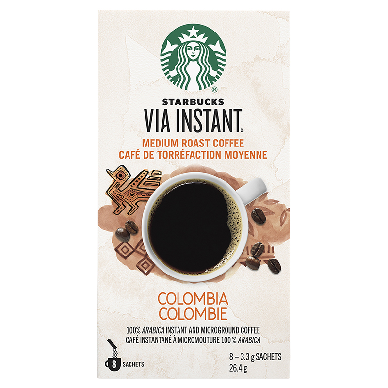 Starbucks VIA Instant Coffee - Colombia - 8s