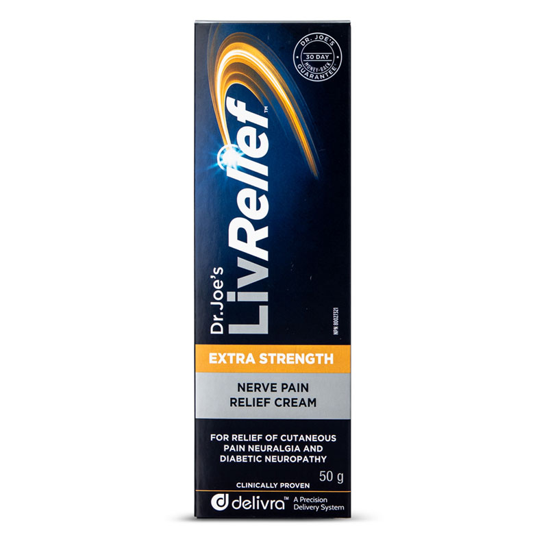 LivRelief Nerve Pain Cream - Extra Strength - 50g