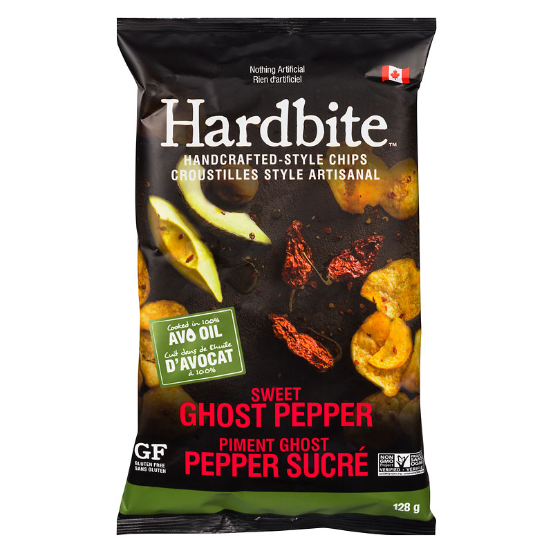 Hardbite Chips - Sweet Ghost Pepper - 128g