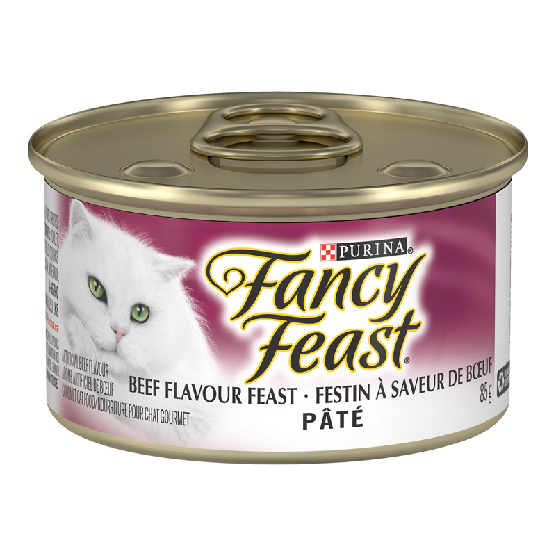 Fancy Feast Cat Food Beef Pate 85g London Drugs