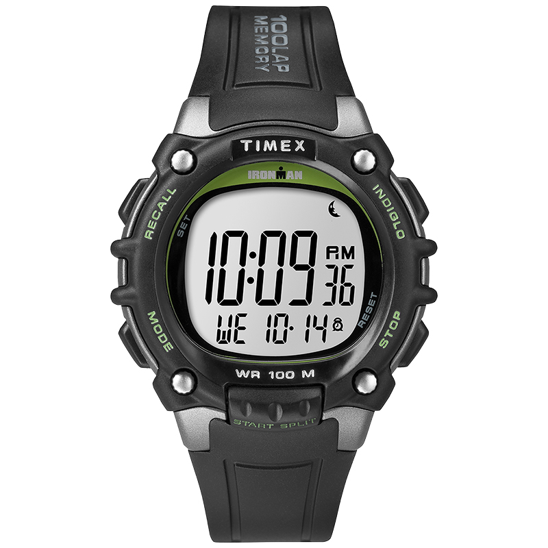 Timex Ironman Watch - Black/Green - TW5M03400GP