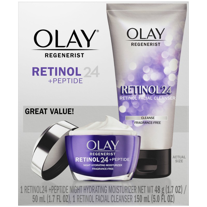 Olay Regenerist Retinol 24 Duo Pack - 48g + 150ml