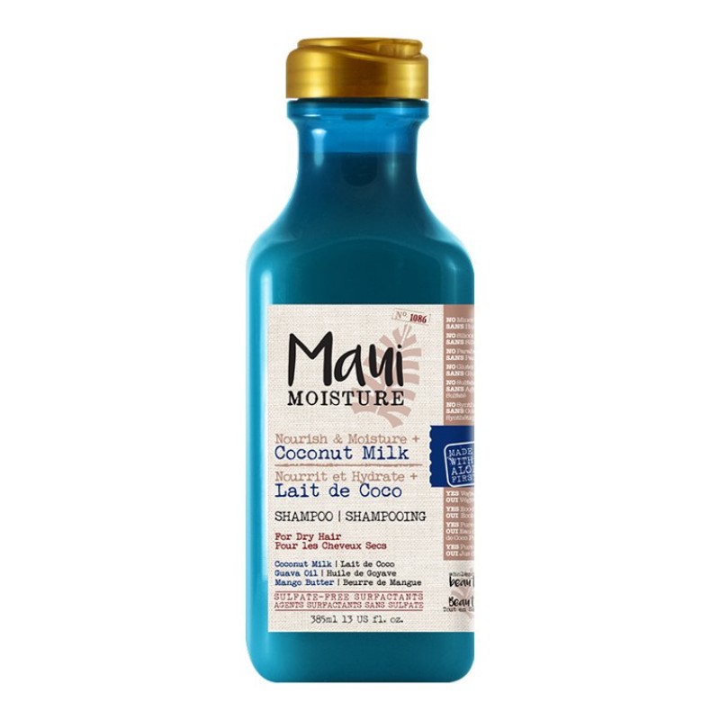Maui Moisture Nourish & Moisture + Coconut Milk Shampoo - 385ml