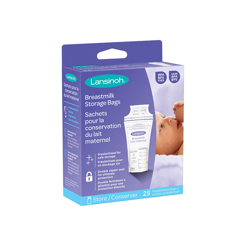 Lansinoh Breast Milk Storage Bags - 25's