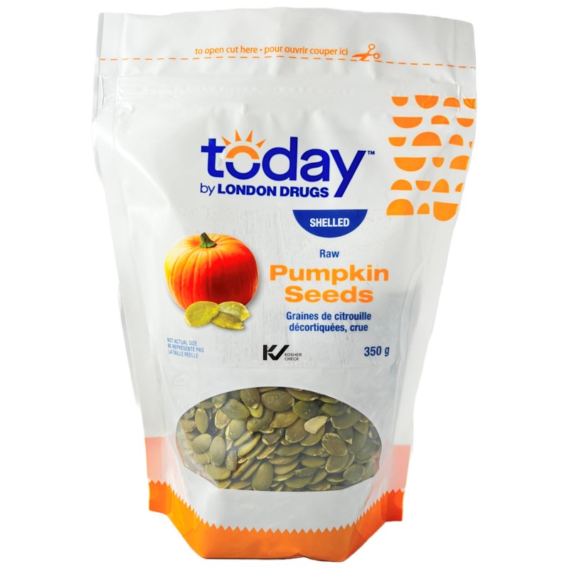 Today by London Drugs Pumpkin Seeds Raw - 350g
