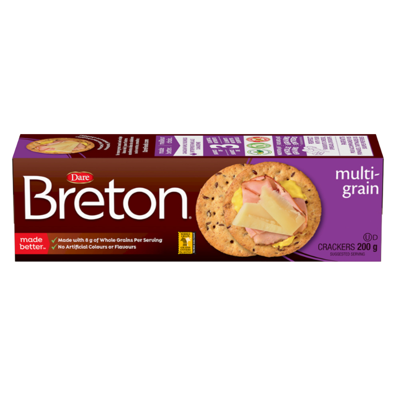 Dare Breton Crackers - Multigrain - 200g