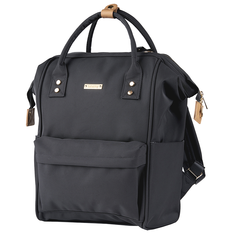 BabaBing Mani Backpack Diaper Bag Set - Black