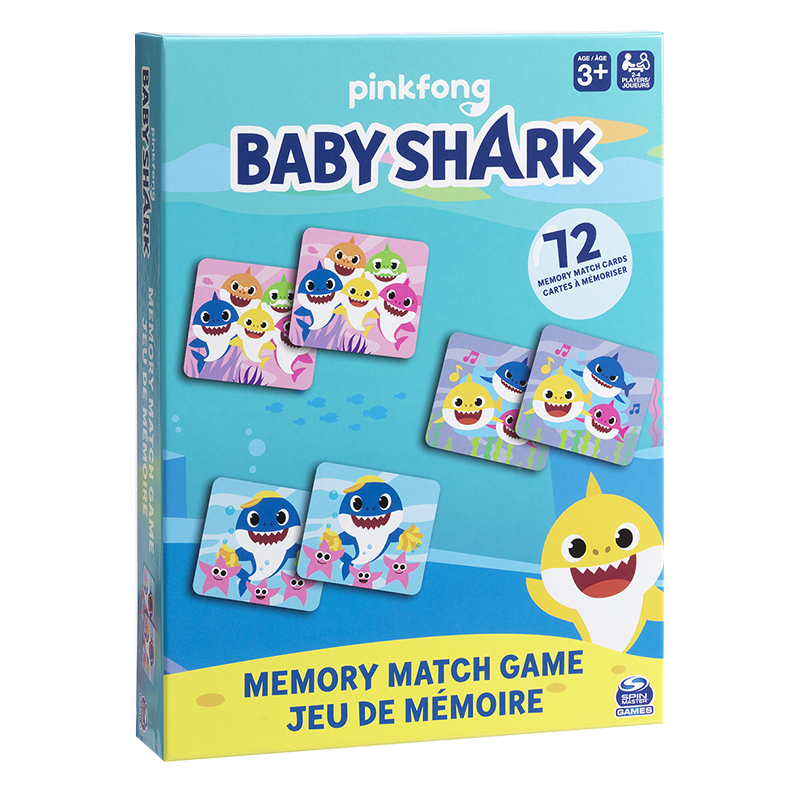 Baby Shark Memory Shark Game