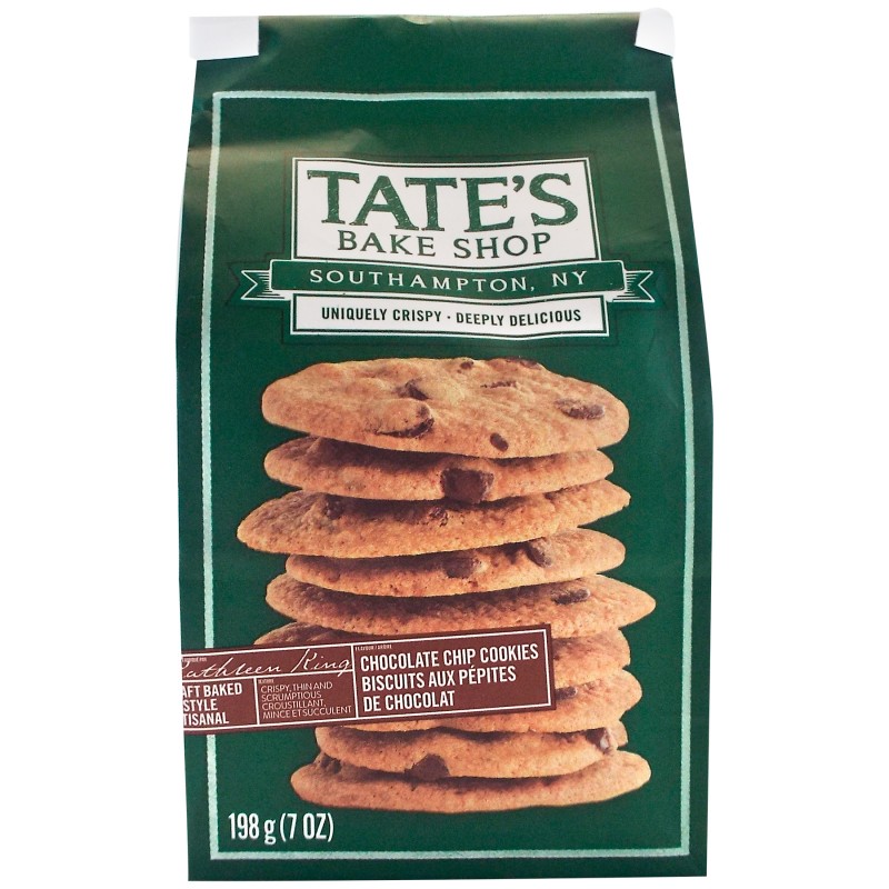 Tates Chocolate Chip Cookies - 198g