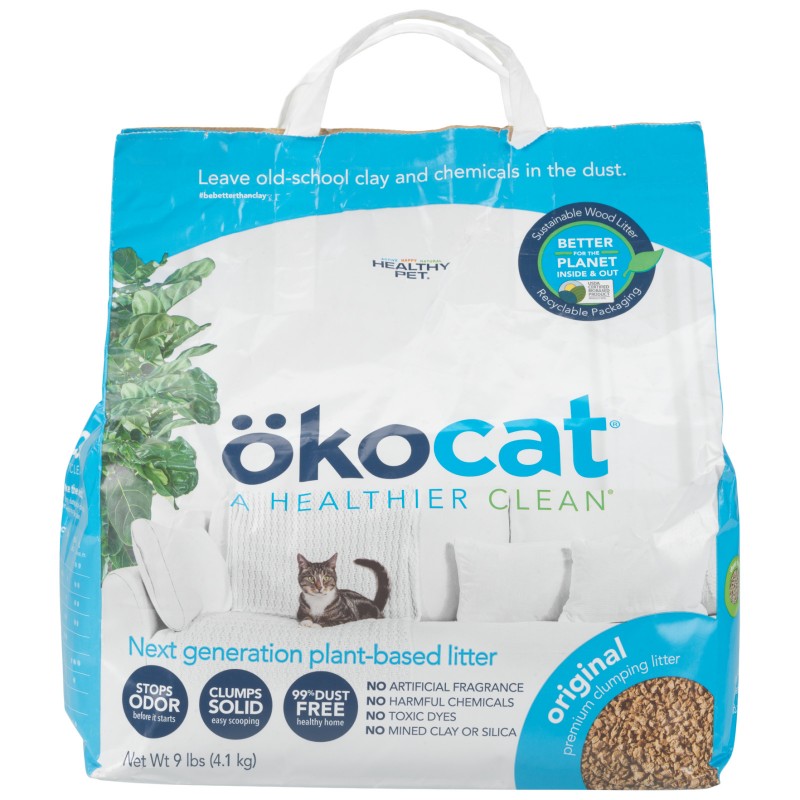 Okocat Original Premium Clumping Litter - 9lb