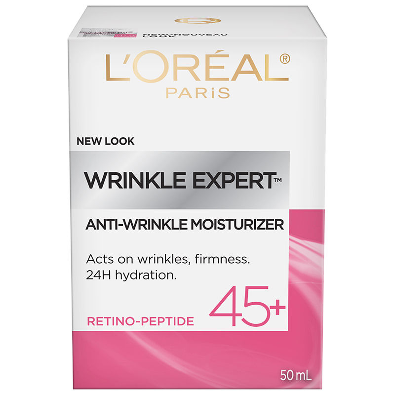 L'Oreal Wrinkle Expert Anti-Wrinkle Moisturizer - 45+ Retino-Peptede - 50ml