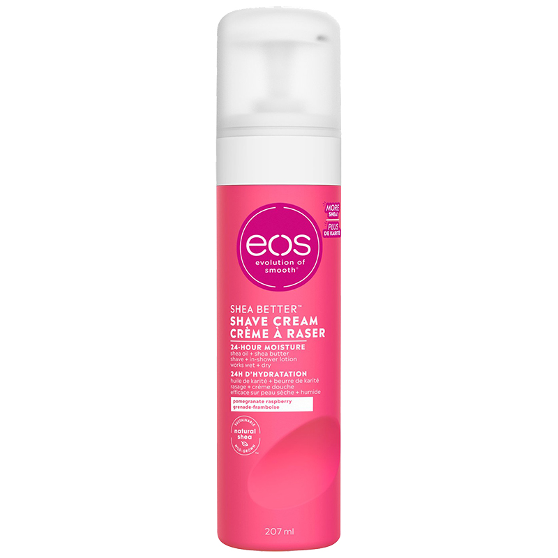 eos Ultra Moisturizing Shave Cream - Pomegranate Raspberry - 207ml