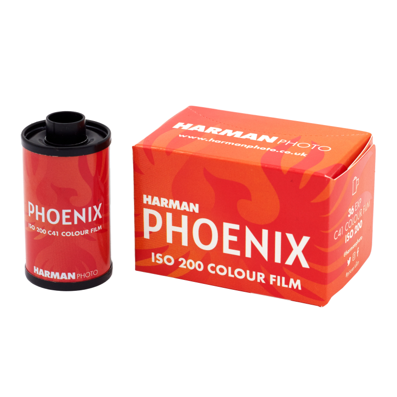 Harman Phoenix 200 ISO 35mm ISO 200 Color Film - 36 exposures - Orange