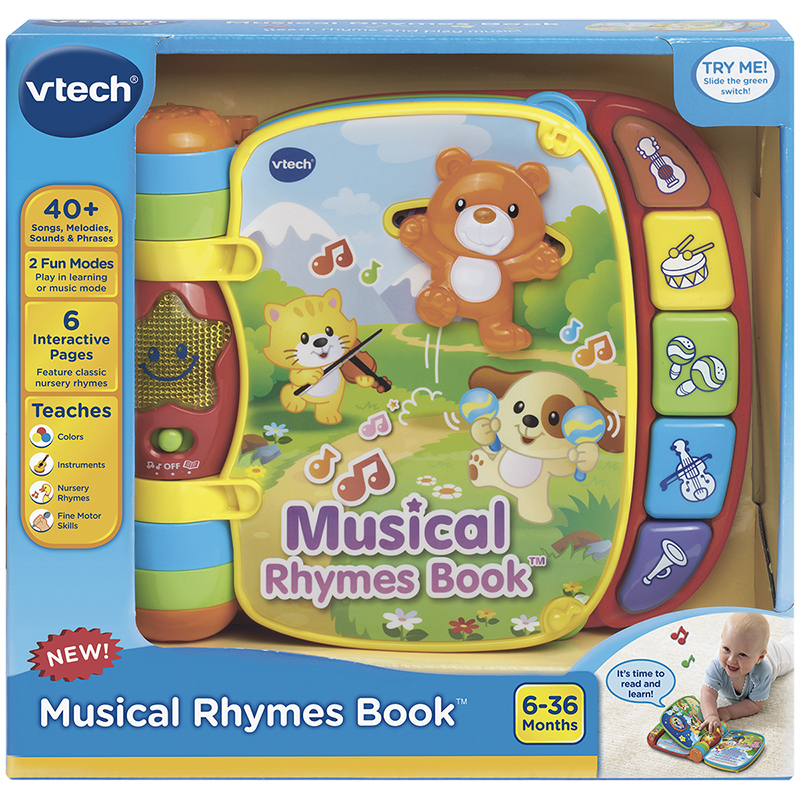 vtech musical rhymes book target