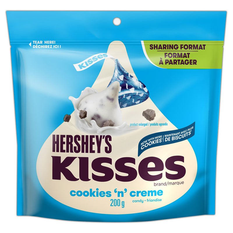 Hershey's Kisses - Cookies 'n' Creme - 200g