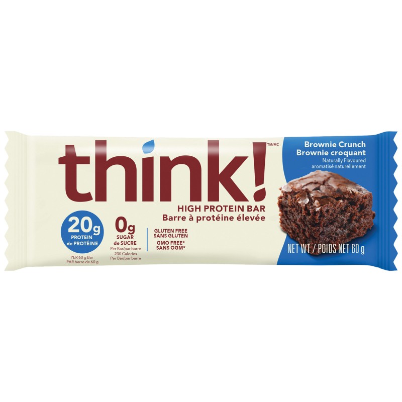 Think! High Protein Bar - Brownie Crunch - 60g