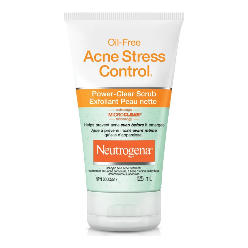 Neutrogena Oil-Free Acne Stress Control Power-Clear Scrub - 125ml