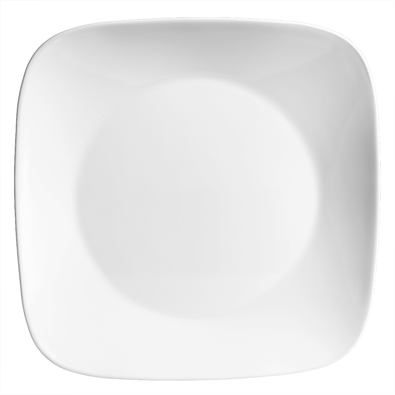 Corelle Square Dinner Plate - Pure White - 26cm