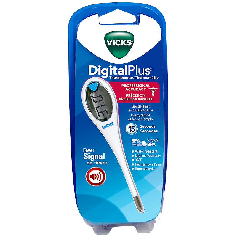 Vicks 15 Second DigitalPlus Thermometer - V906CA
