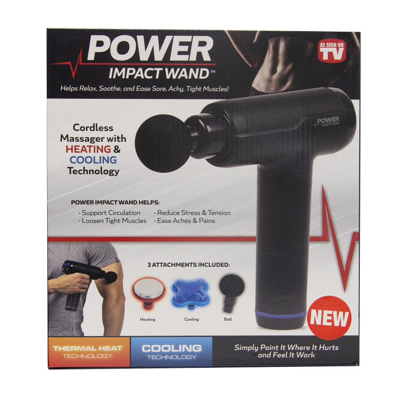 Power Impact Wand Massager - HB-83081-WV