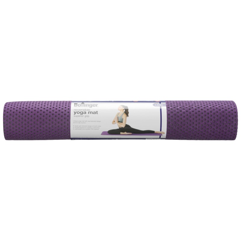 Bollinger Reversible Yoga Mat - Purple