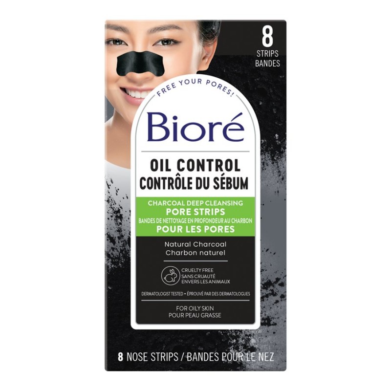 Bioré Charcoal Pore Strips - 8's