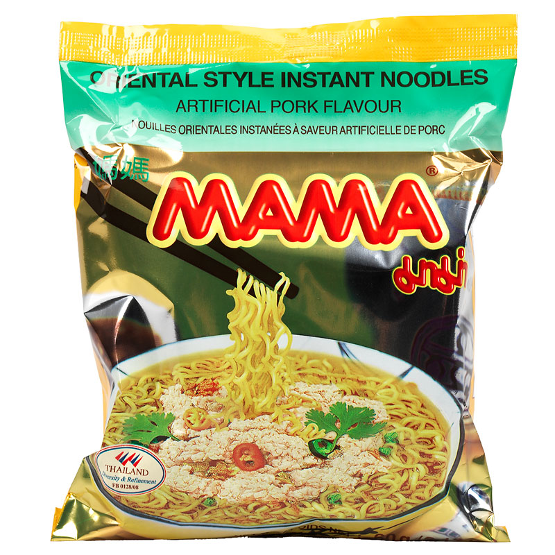 Mama Oriental Style Instant Noodles - Pork | London Drugs