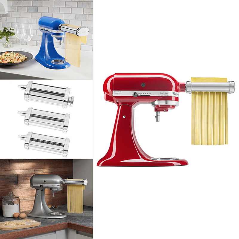Kitchen Aid Stand Mixer Attachments; Pasta Roller/Cutter & Food Grinder