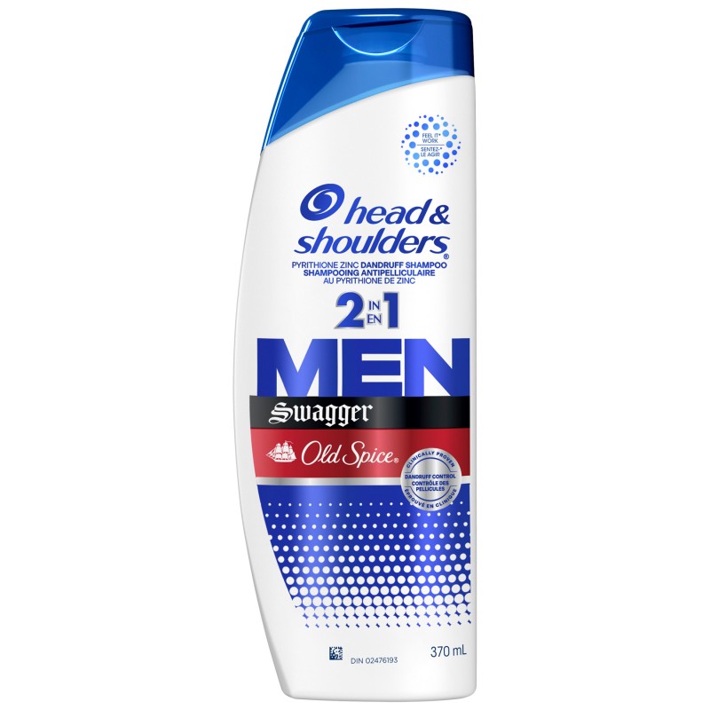 Head and Shoulders 2-in-1 Men Advanced Series Swagger Shampoo - Old Spice - 370ml