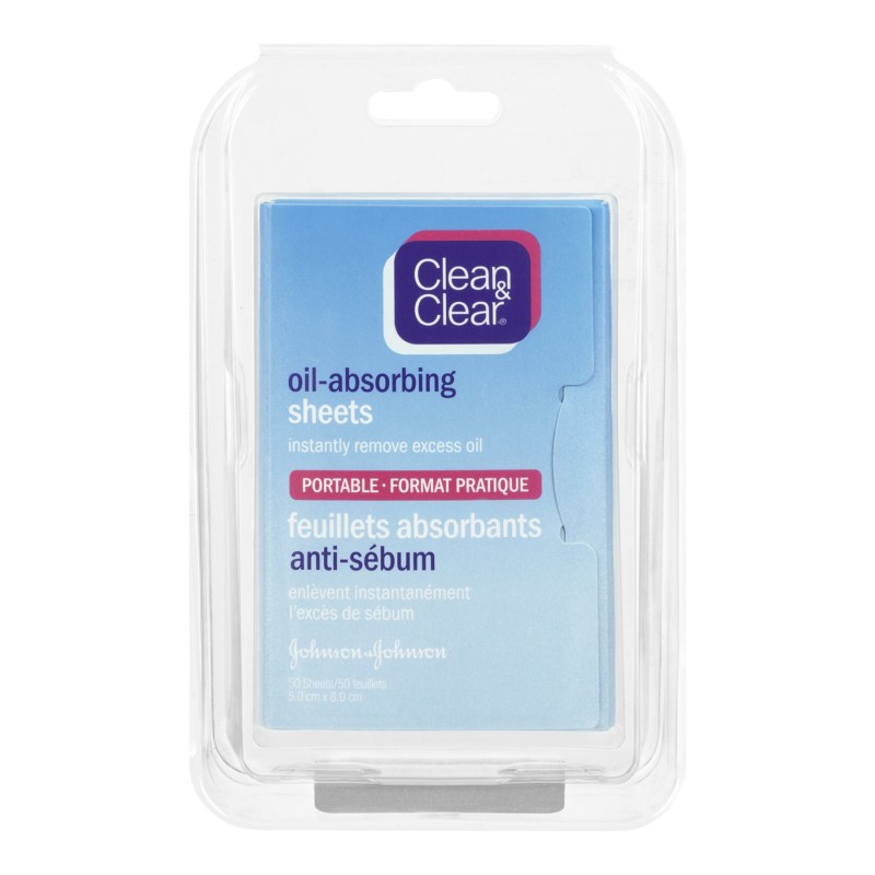 Clean & Clear Oil Absorbing Sheets - 50's